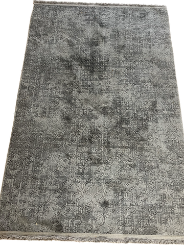 Dark grey rug