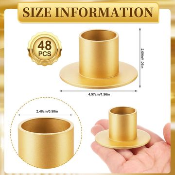 Gold Candlestick Holders