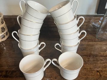 White Tea Cups