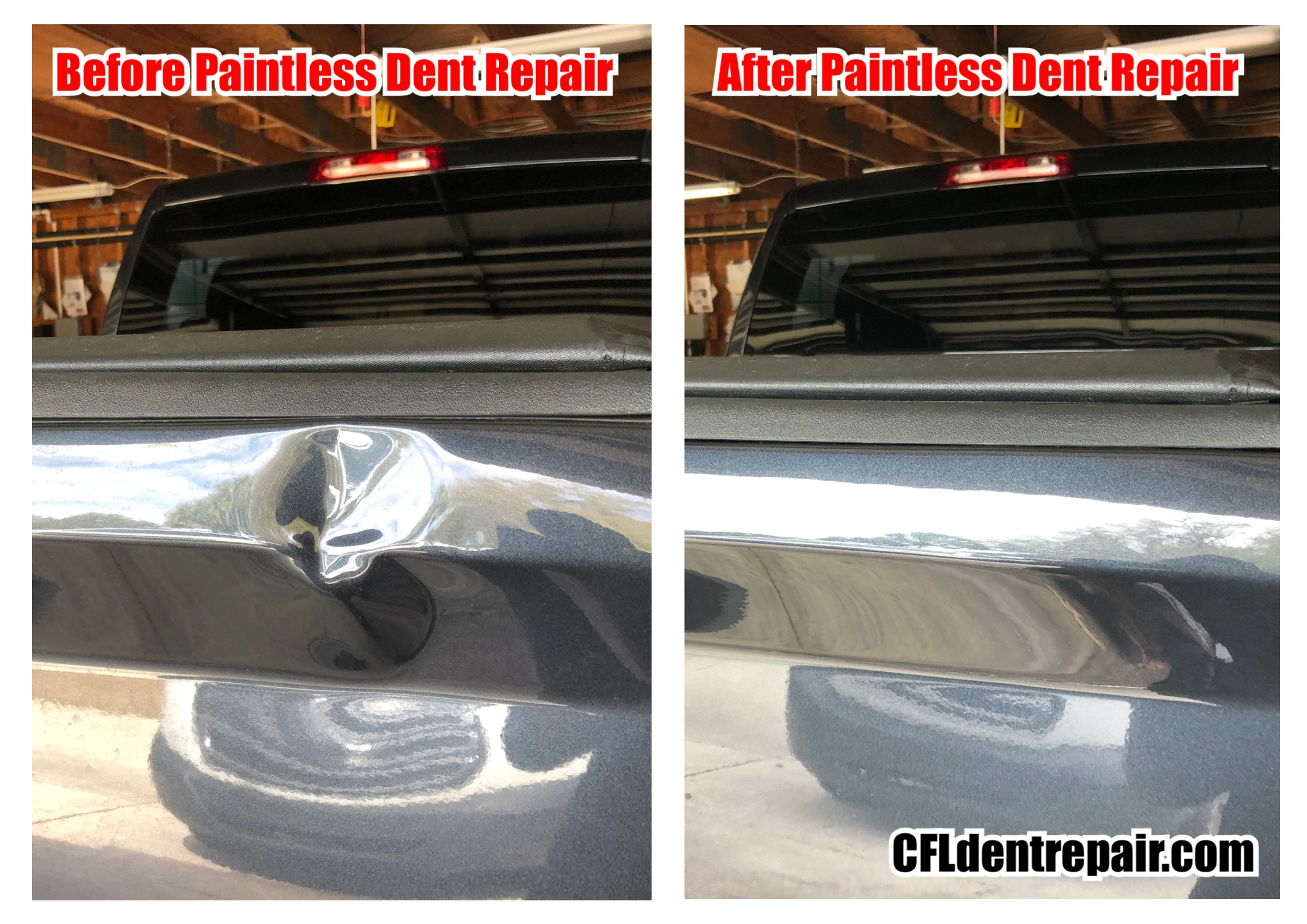 Central Florida Dent Repair Dodge Ram Paintless Dent Removal Mobile PDR Near Me Fix Car Sanford Lake
