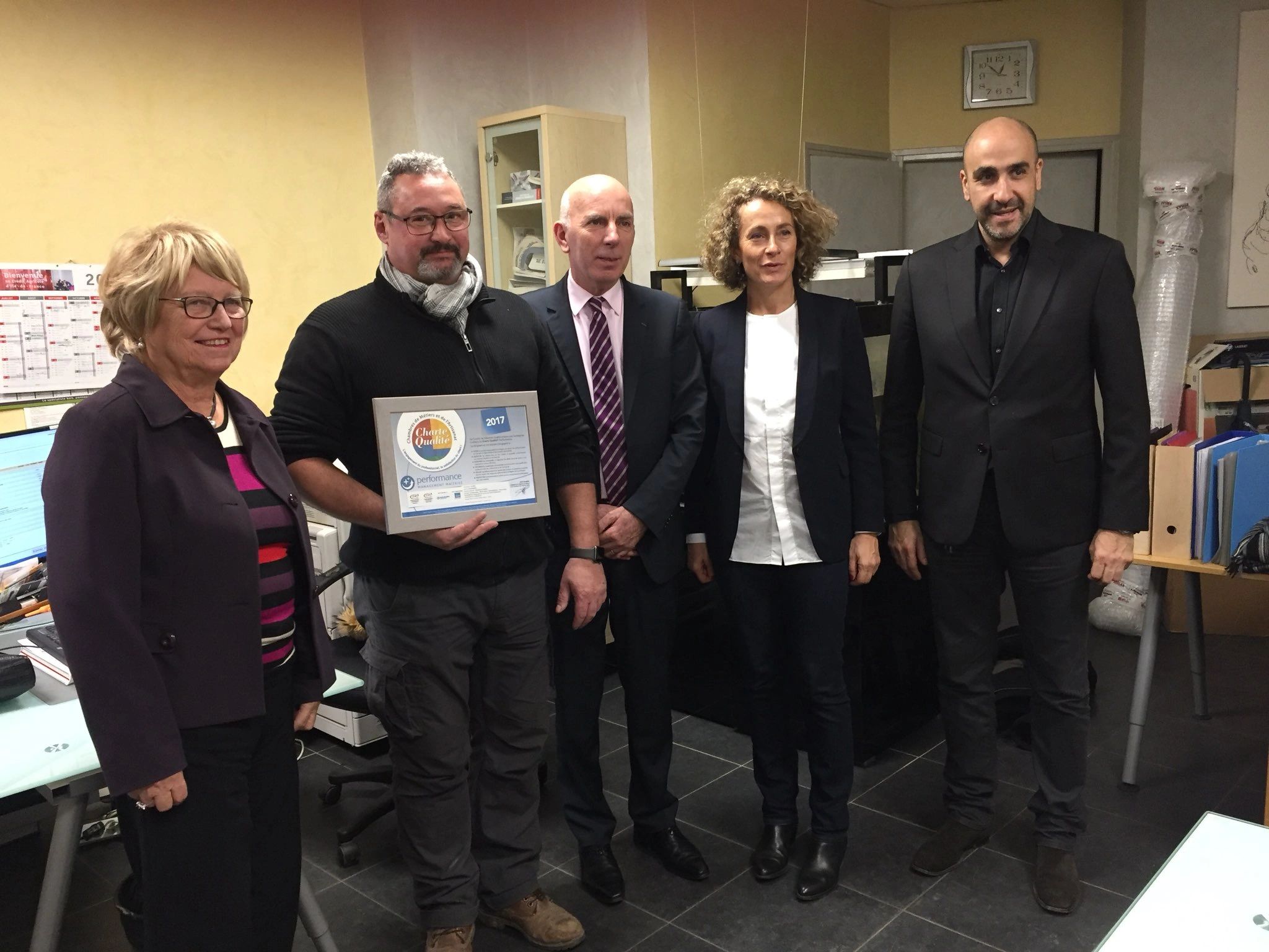 Entreprise générale du bâtiment récompensées par la chambre de métiers et de l'artisanat