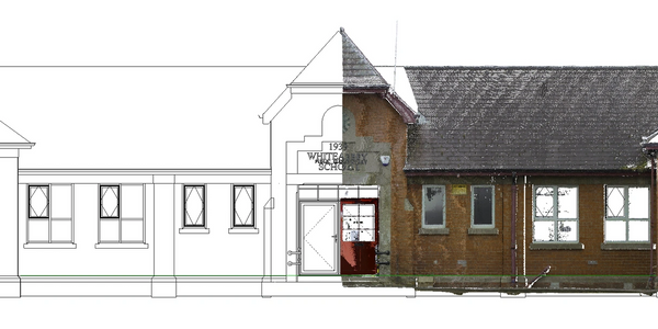 CAD/Revit model of public school building