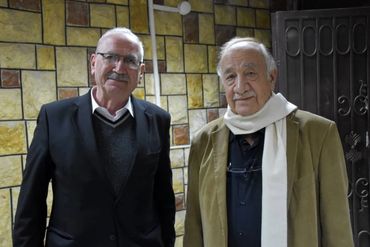 المؤرخ نهاد سمعان مع الكاتب فراس السواح