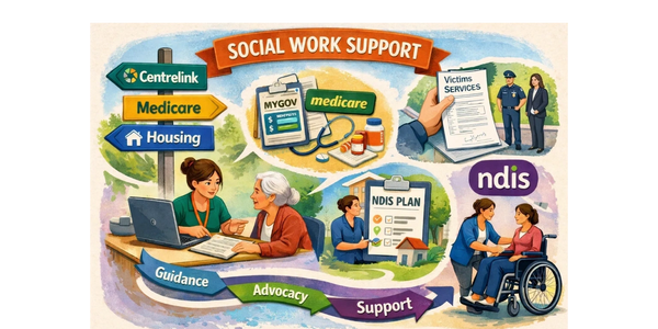 social work, navigating Australian systems