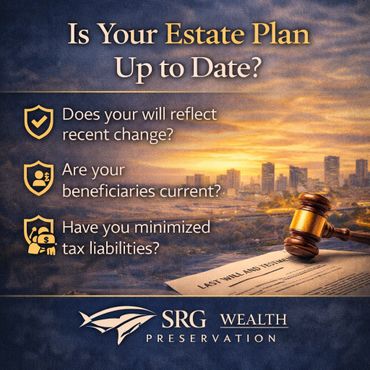 Estate planning check: update your will, beneficiaries, and minimize tax liabilities.