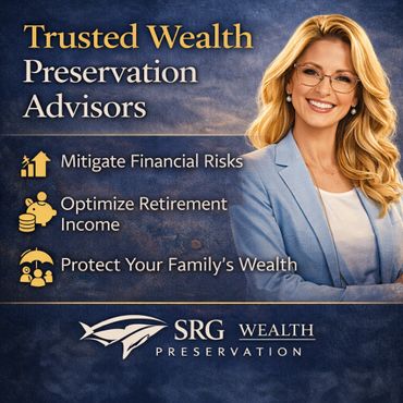 Wealth preservation advisors help mitigate risks, optimize retirement income, and protect family wealth.