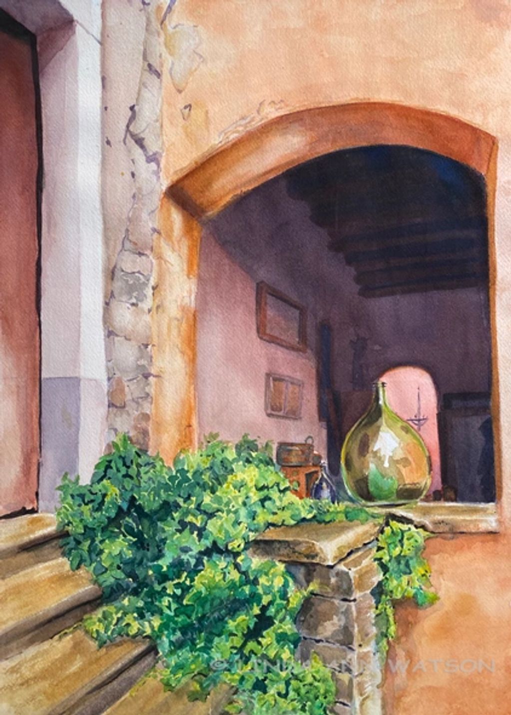 "CROATIAN DEMIJOHN 2"
Inspired by the village of Portale, Croatia