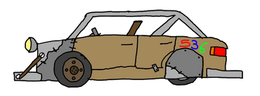 Skrimbo's Ramshackle Sedan