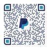QR code with PayPal logo in the center.