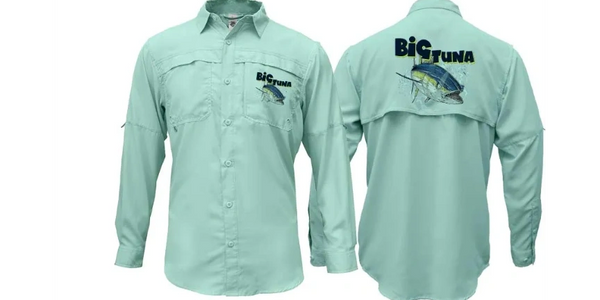 Seagrass Custom button down fishing shirt