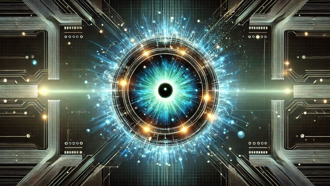 Classical Computing, Quantum (power) Simulators, Gen AI Power with futuristic computing components.