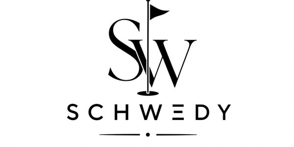 Black and white logo with the letters SW and the word SCHWEDY.