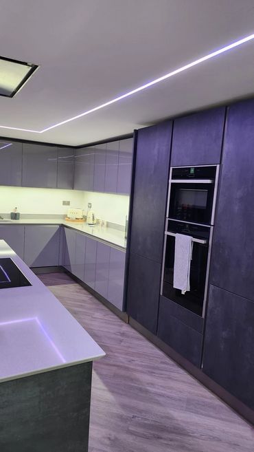 Clean and organized kitchen after professional domestic cleaning in Rettendon Essex.