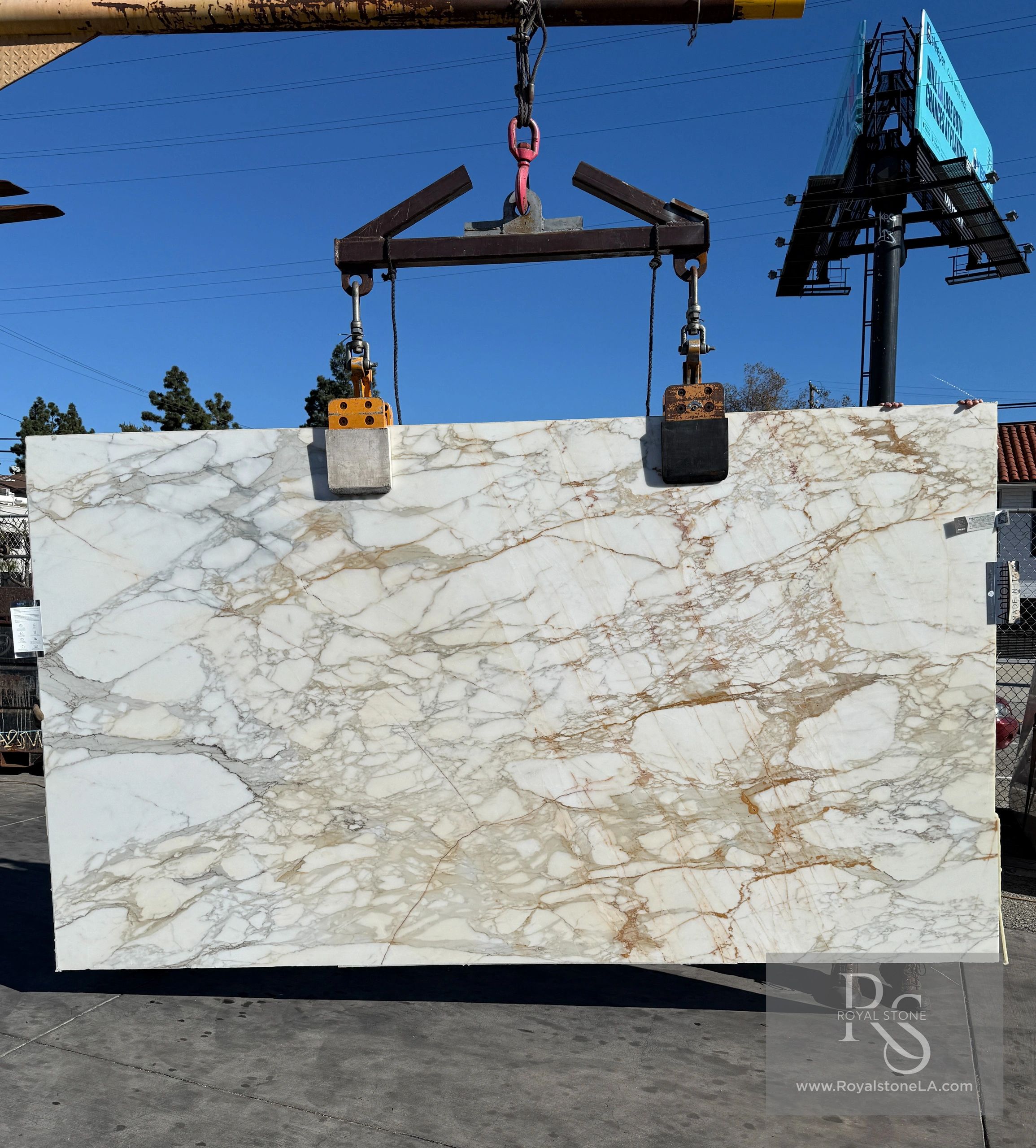 2cm Antolini Calacatta Oro YG583 Gold Extra Honed Finish 72" x 127"