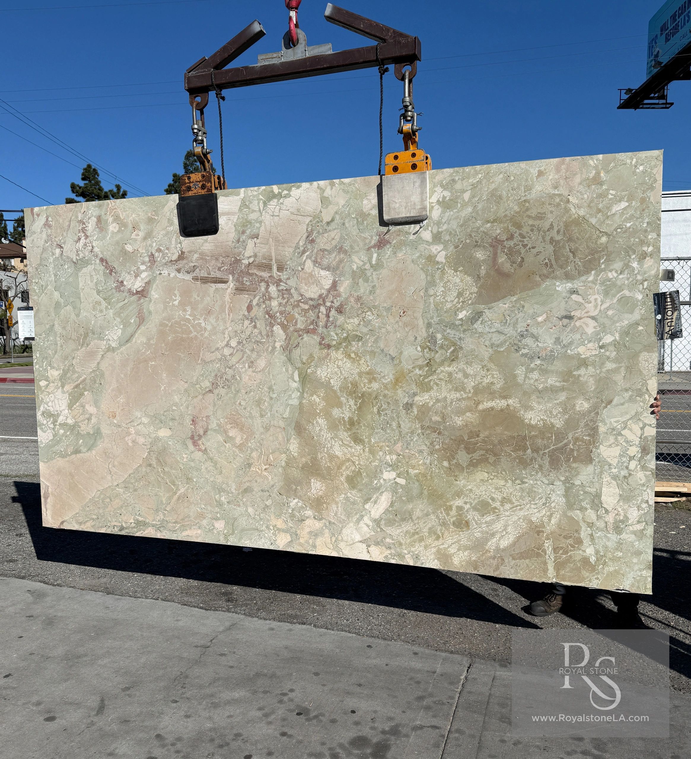 2cm Antolini Ceppo Antique EE622 Quattro Stagiono Honed Marble Slab 75" x 133"