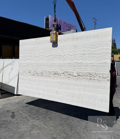 2cm Unfilled and Sandblasted Texture Italian Travertine Henraux 76x123
