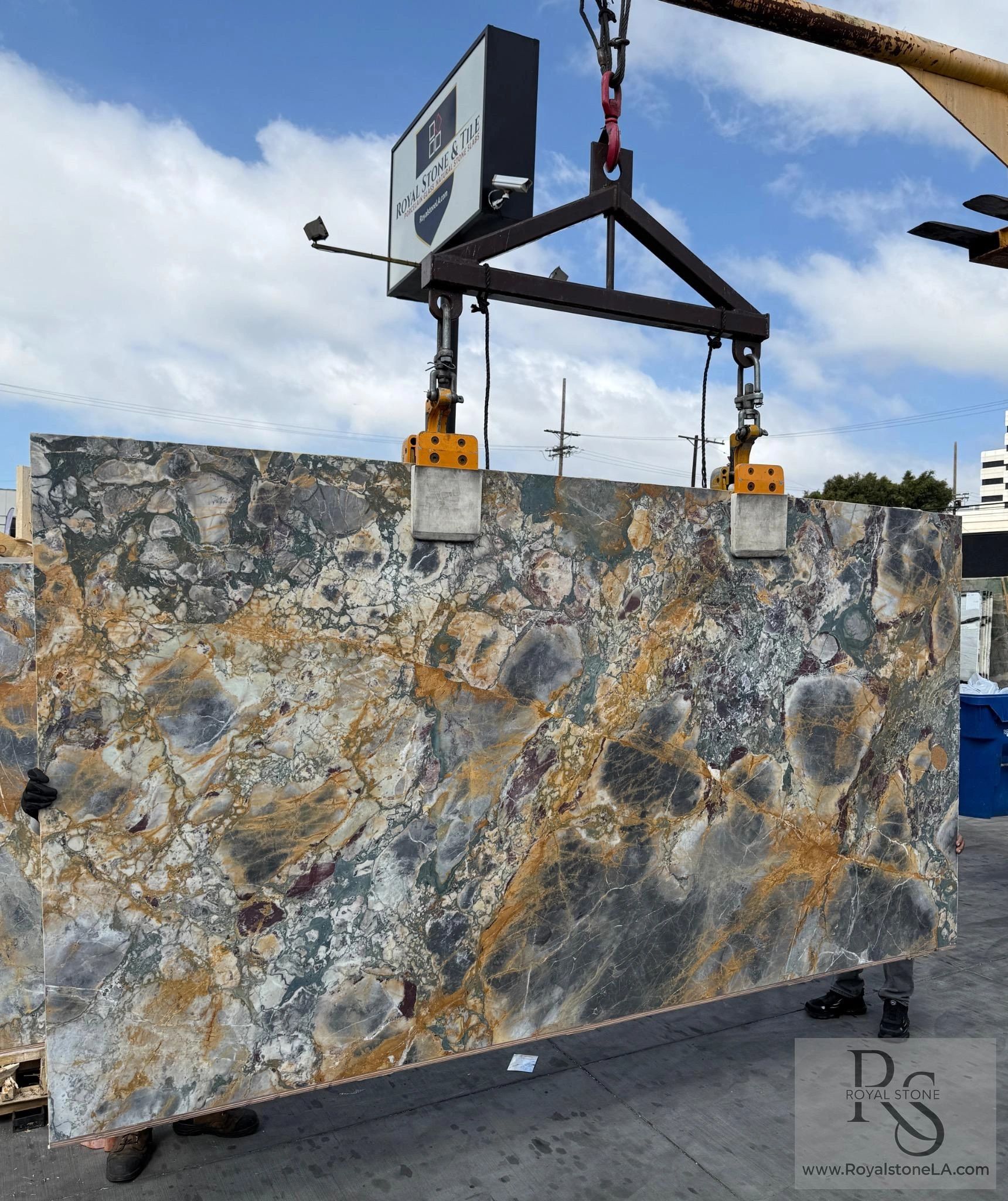Quatre Saisons Antolini Breche De Vendome Top YG460 Marble Slab Honed Finish