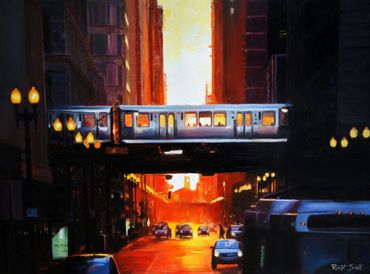 Morning El Oil 30 X 40