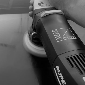 Paint Correction Black Vehicle Monument