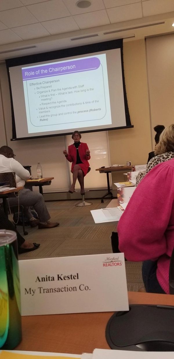 Dec. 2022 MD Realtors Leadership Academy  - Deb Hutson