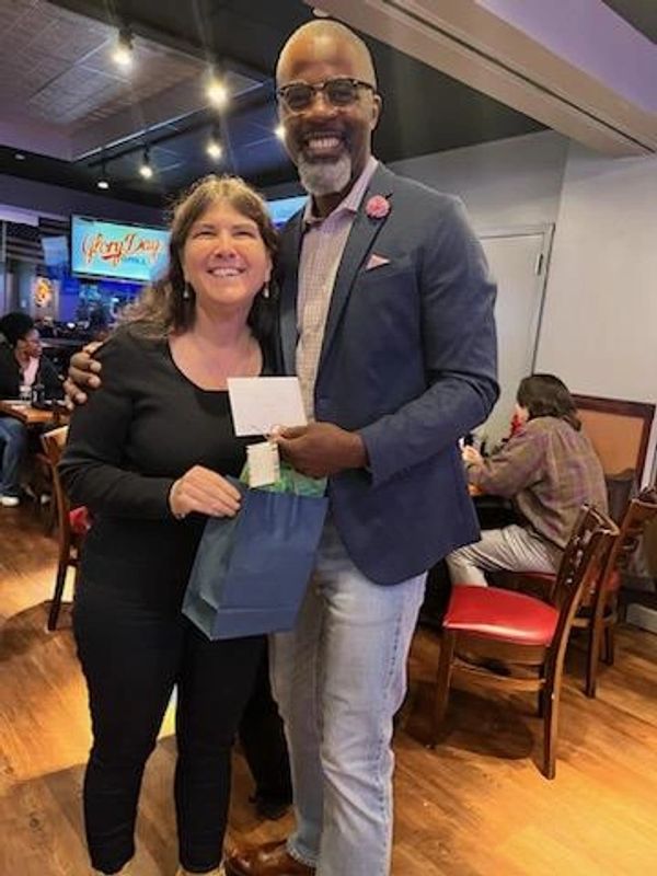 Anita & Cleaveland at YPN Dec. 2022 Networking