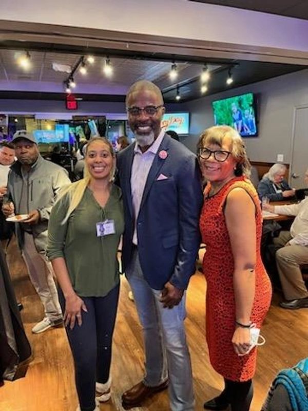 Angel, Cleaveland & Robin at YPN Dec. 2022 Networking