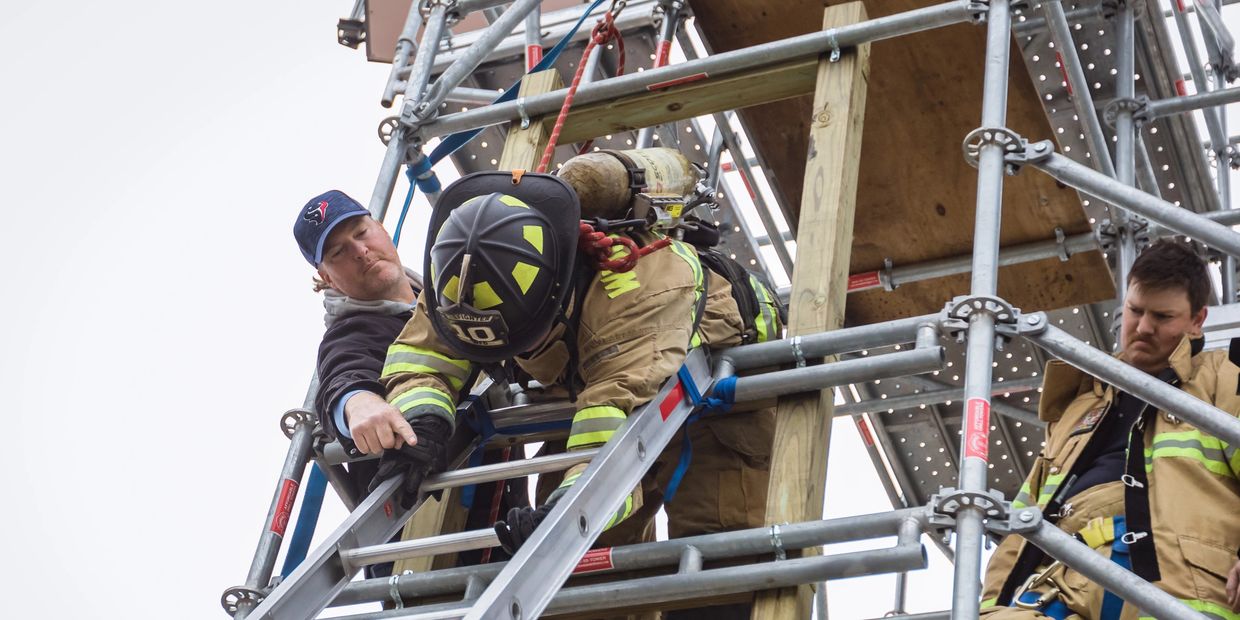 Window Bailout Drill on the Affordable Drill Tower