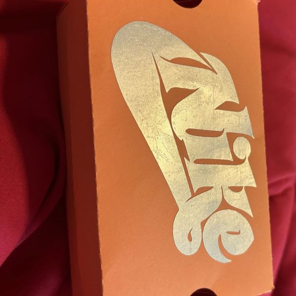 Nike shoe box birthday invitation