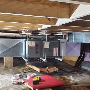 Furnace install, Grand Blanc, Mi