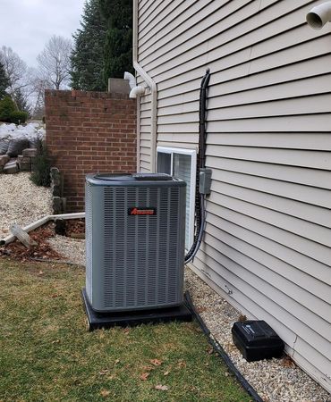 Amana air conditioner installed in Howell, Mi