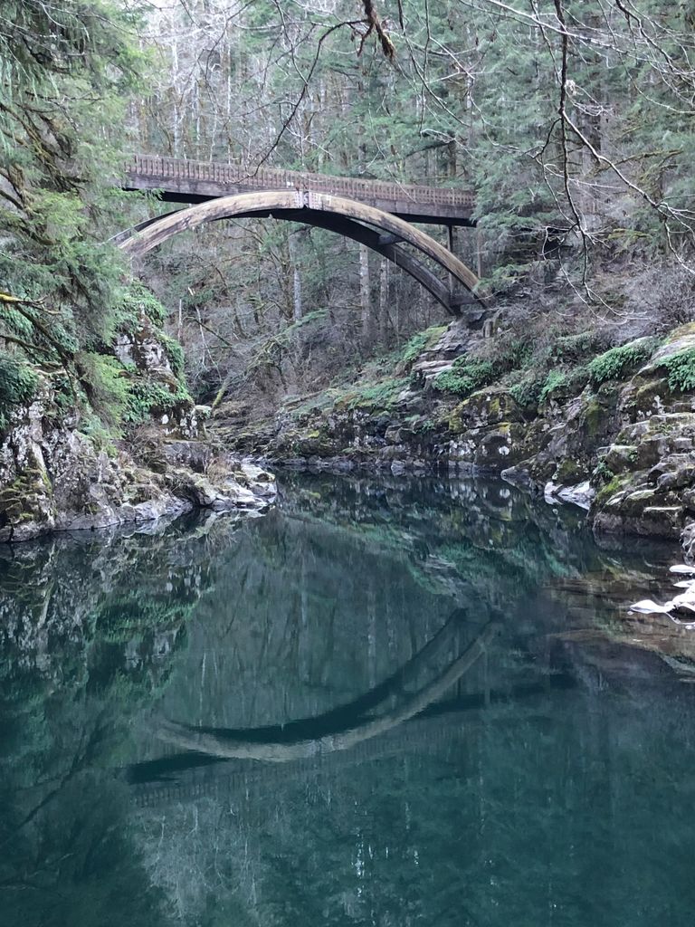 Moulton Falls Bridge, bridge over water