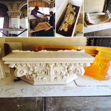 Denver Masonry LLC ornate plaster replication