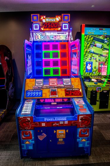 Photo of arcade game