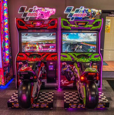 Photo of moto gp arcade game