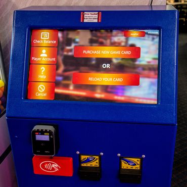 Photo of game card machine