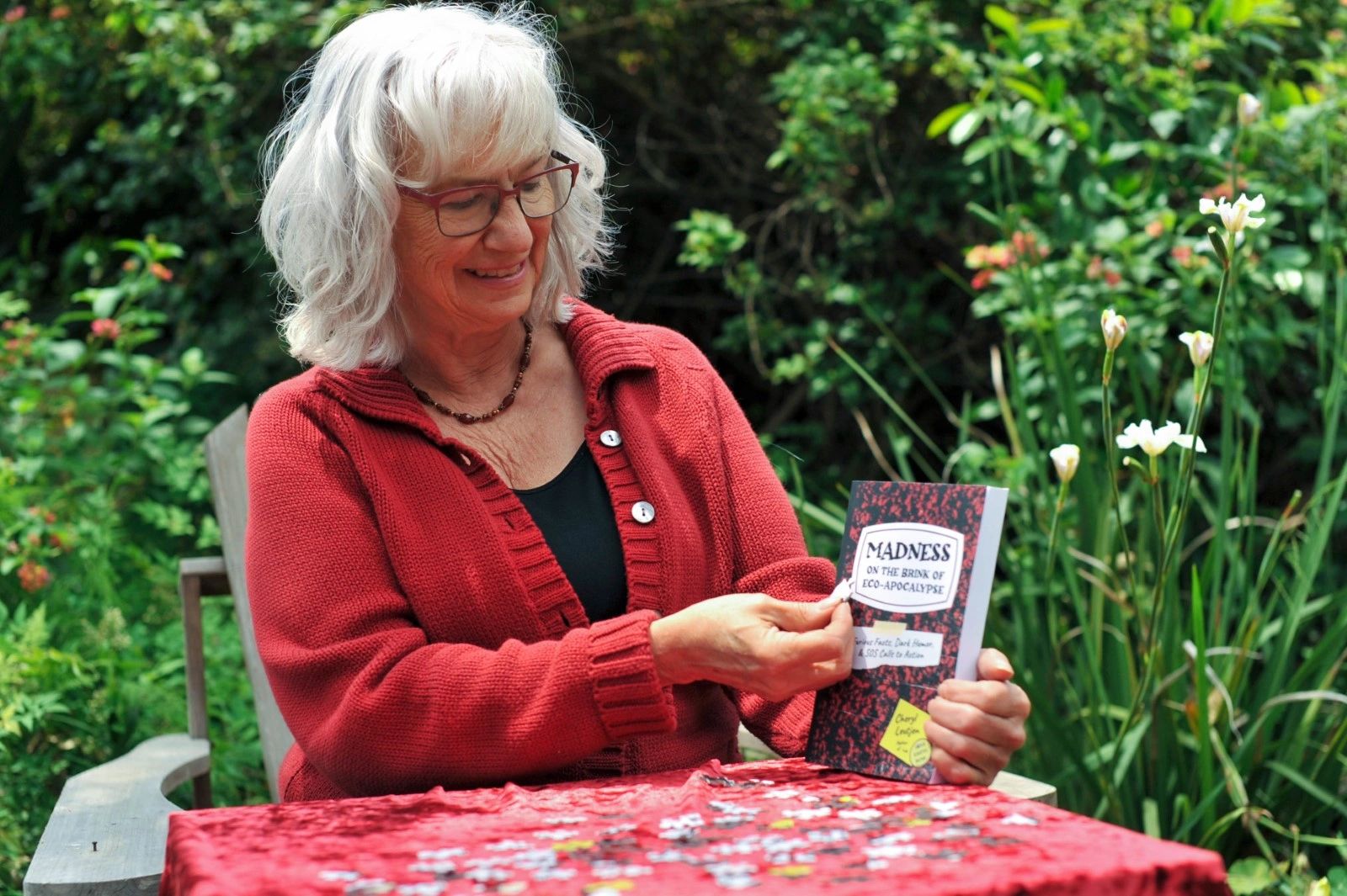 Cheryl "puzzles out" the climate crisis.