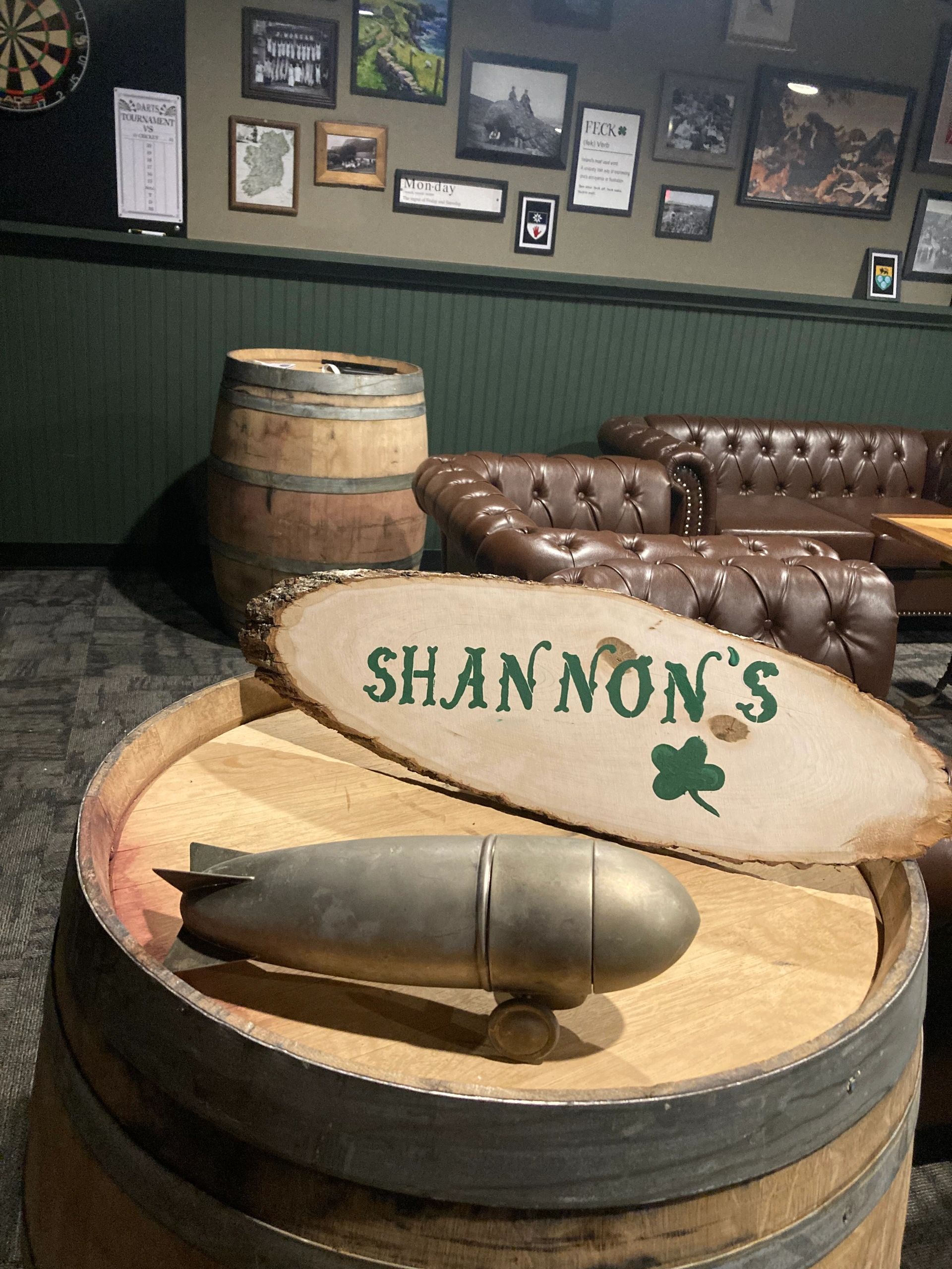 Shannon's Irish Ale House in Worcester