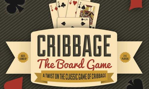 Cribbage The Board Game current packaging, a classic look for the classic game of Cribbage