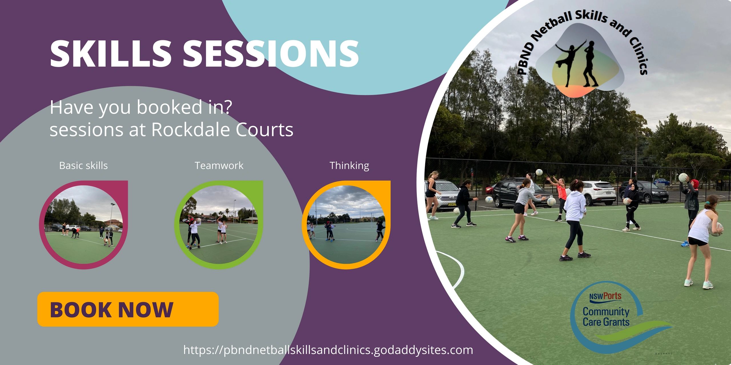 Our clinics and skills sessions are being held weekly.