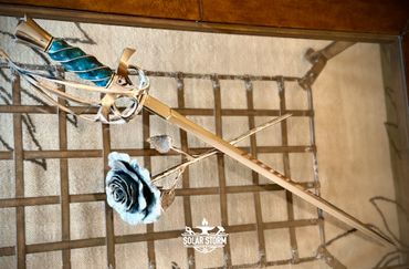 Rapier with fluted handle by custom alberta canada bladesmith