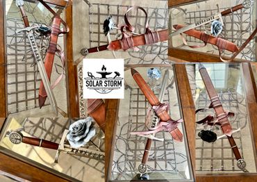 broadsword and scabbard