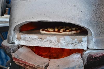 By Hand Pizza Chiang Mai firs little wood fired pizza oven