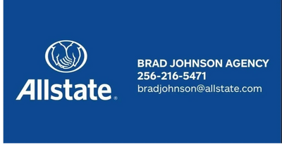 Brad Johnson Agency 256-216-5471
Home insurance & Car Insurance Athens AL & Madison AL 