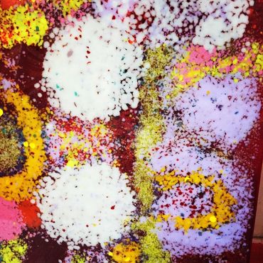 Elizabeth Nyumi panel after firing.