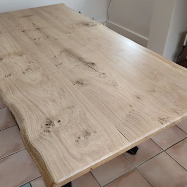 Dining tables hand made to the customers needs. 
