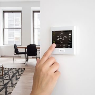 control switch on the wall