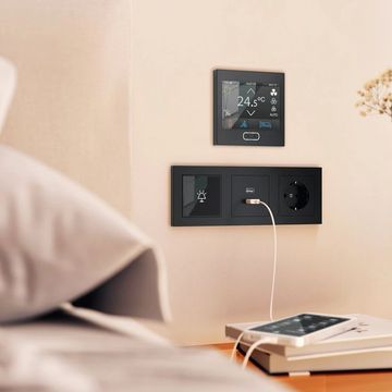 wiring accessory on the wall