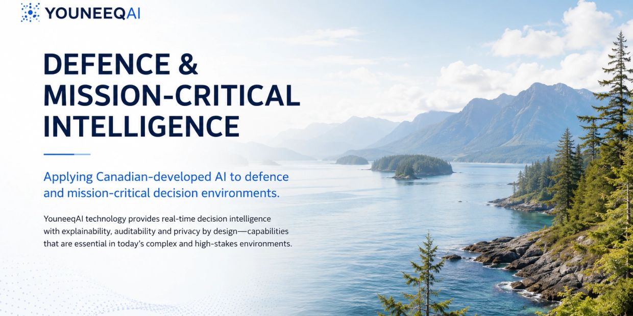 YouneeqAI offers AI for defence and mission-critical decision environments.