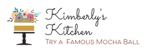 Kimberly's Kitchen 
Made in Home Kitchen 
Pies, Cakes, Cookies, c