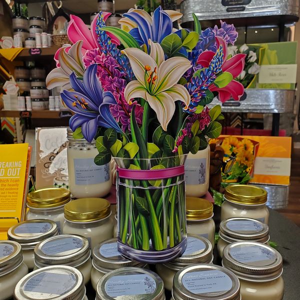 Local gifts, flowers, candles